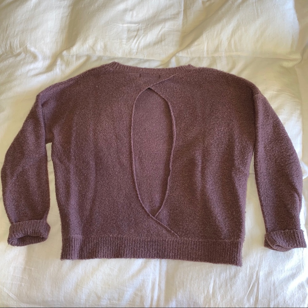 Open back sweater - Picture 3 of 3